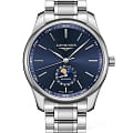 Longines Longines Master Collection L2.919.4.92.6  L29194926 механические мужские часы синий циферблат, браслет нержавеющая сталь — вид спереди